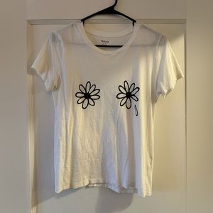 Madewell flower tee